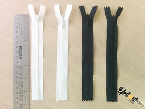 Invisible Zips Concealed - from 5" (12.7cm) to 24" (61.5cm) FREE FAST from UK - Picture 1 of 7
