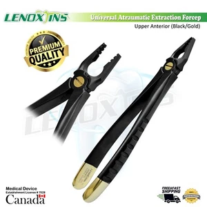 Dental Atraumatic Extraction Forceps Upper Anterior with Serrated Deep Gripping - Picture 1 of 5