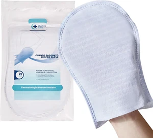 - Manopole Saponate Monouso | Guanti Usa E Getta per Igiene Corpo | Dermatologic - Foto 1 di 12