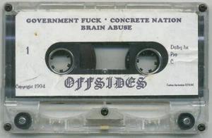 OFFSIDES "Knuckle Sandwich"; Demo Cassette Tape 1994; Chicago Hardcore Rap Metal - Picture 1 of 2