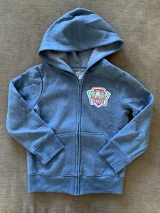 Paw Patrol Hoodie W/cute Iron On Patches—Boys Size 4–BRAND NEW!! - Picture 1 of 3