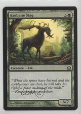 2012 Magic: The Gathering - Return to Ravnica Foil Axebane Stag #116 2k3