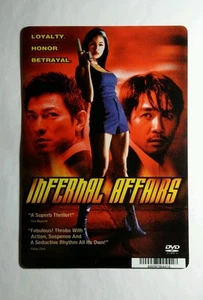 INFERNAL AFFAIRS RED TINT PHOTO MOVIE MINI POSTER BACKER CARD (NOT a movie ) - Picture 1 of 1