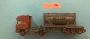 werbetrucks 1:87, Jenaer, Jena, Auflieger, Tanker, Sondermodell, Rarität, Selten - Bild 1 von 1