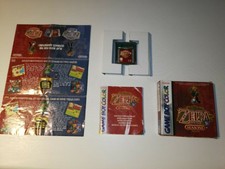 The legend of zelda oracle of seasons nintendo game boy color, game box leaflet