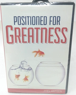 Joel Osteen - Positioned for Greatness - 2 CD's / 1 DVD Set NEW - Image 1 of 2