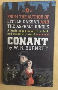 Conant by W.R. Burnett. Paperback original. Crime novel. - Bild 1 von 2