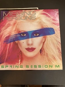 Missing Persons Spring Session M Capitol 1982 Vintage Vinyl LP ST-12228 - Picture 1 of 6