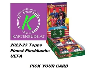 🔥🔥2022-23 Topps Finest Flashbacks UEFA *PICK YOUR CARD* - Bild 1 von 78