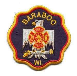 Baraboo Fire Department Patch Wisconsin WI - Picture 1 of 1