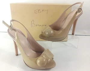 Bourne Amelie Dove Shoes EU 36 UK 3.5 Slingback - Picture 1 of 15