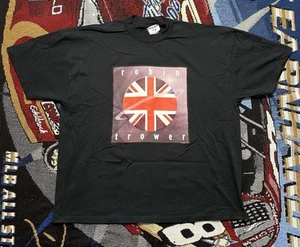 Vintage Robin Trower Shirt Autumn 2001 Tour Tee Jerzees XL 24x26.5 Boxy EUC - Picture 1 of 6