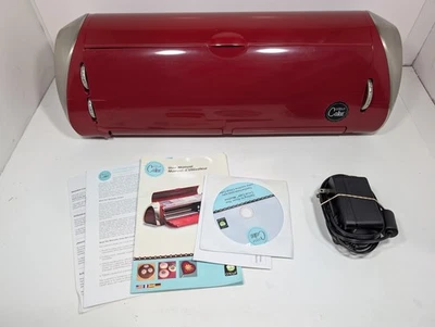 Cricut Cake Red CCA001 Electronic Cutting Machine Cake Decorating Working  - Image 1 of 4