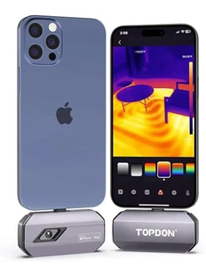 TOPDON TC002C Wärmebildkamera iPhone iPad 256×192 Pixel USB-C Infrarotkamera - Bild 1 von 5