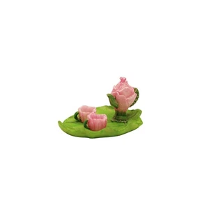 Flower Pot Tea Set Miniature Fairy Garden Dollhouse Decor Outdoor Yard Accessory - Picture 1 of 4