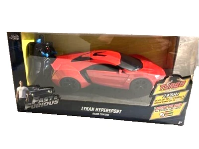 Fast & Furious TURBO Boost Lykan Hypersport Radio Control Car Jada 2.4 GHz - Image 1 of 4