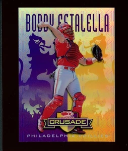 1998 Leaf Rookies & Stars - Crusade Update Bobby Estalella #125 Purple /100 - Picture 1 of 2