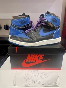 1985 NIKE AIR JORDAN 1 I HIGH ROYAL OG ORIGINAL 13 - Picture 1 of 11