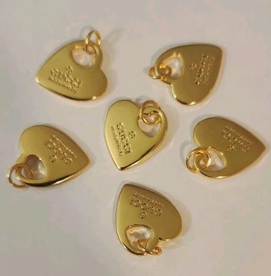 6PCS LOT Rare Gucci Vintage Buttons and Zipper Pulls Metal  19mm  - Image 1 of 2