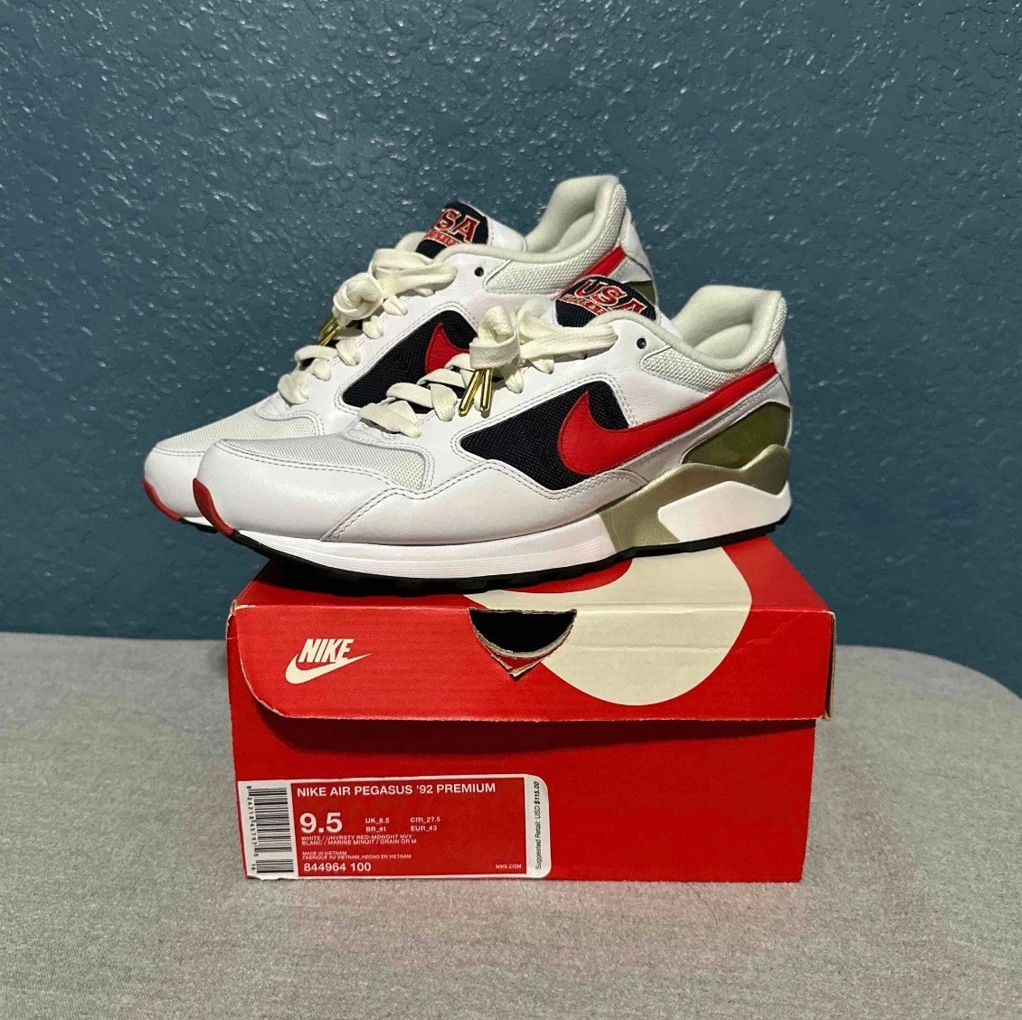 Nike Air Pegasus 92 Olympic for Sale | Authenticity Guaranteed | eBay