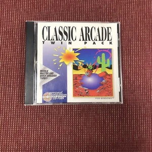 CLASSIC ARCADE TWIN PACK 3.1 CD-ROM MISSLE MASTER AND BRICK BREAKER - Picture 1 of 4