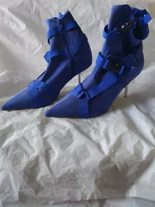 Liliana Shoes Heels Size 10 Women Blue - Picture 1 of 7