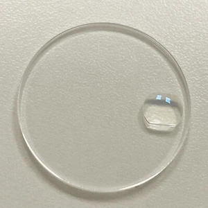 2.5MM Thick Watch Glass Mirror Flat Magnifying sapphire Crystal 30.5MM Diameters - Picture 1 of 9