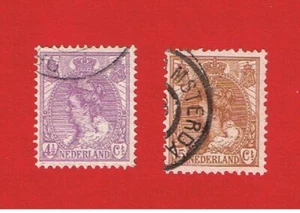 Netherlands #64 & #69 VF used Wilhelmina Free S/H - Picture 1 of 1