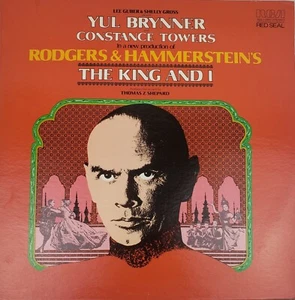Yul Brynner Constance Towers The King and I Red Seal RCA LP Vinyl Record - Bild 1 von 8