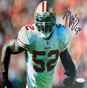 Patrick Willis San Francisco handsigniertes Foto 8x10 JSA - Bild 1 von 1