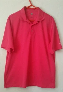 46.29) Camisa Para Hombre Nike Golf Fit Seca Talla Grande Cuello JUNIOR ACHIEVEMENT ROSA - Imagen 1 de 7