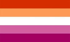 New Lesbian Pride Flag - 100% Goes to LGBTQ+ Organization