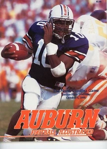 Auburn Football Illustrated Program - North Carolina Game 10-01-88 James Joseph - Picture 1 of 1