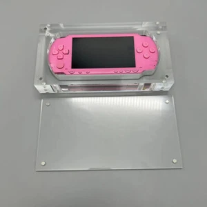 Case Display For PSP 1000 PSP 2000 PSP 3000 Acrylic Magnetic Show Box Clear - Picture 1 of 14
