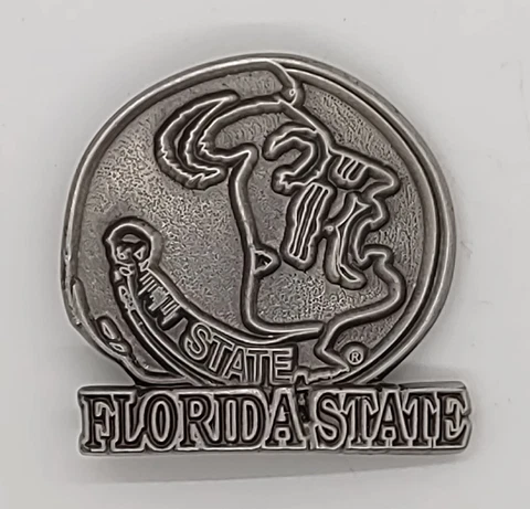 Vintage Florida State Seminoles Belt Buckle Cover