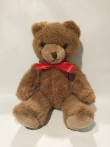 Schmid 1984 Vintage Gordon Fraser 14" Fiocco Orso Completamente Articolato Peluche Teddy Marrone - Foto 1 di 8