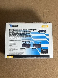 Vanco 280523 - RGB Component Video and Digital Audio Over Category 5e Cable Exte - Picture 1 of 3