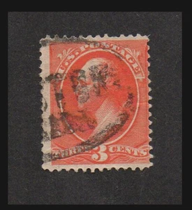 US #214, with neat Boston, Mass., oval cancel. - Picture 1 of 1