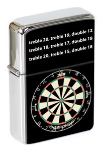 Dartboard Flip Top Lighter - Picture 1 of 5