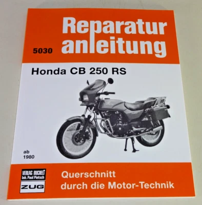Manual De Reparación Honda CB 250 RS - Años Desde 1980 - Imagen 1 de 2