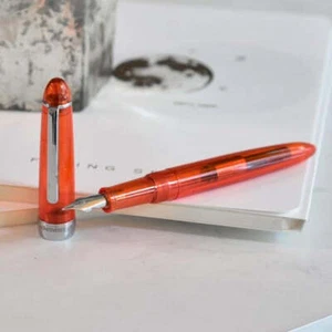 Monteverde Monza ID Orange Fountain Pen - Picture 1 of 2