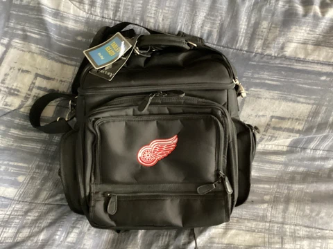 **DETROIT RED WINGS Full Size Adjustable BACKPACK #04 - New w/ Tags** Cover