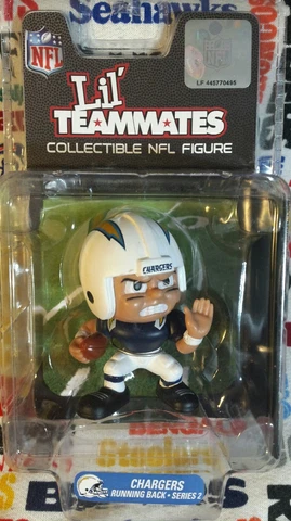 NFL Lil' Teammates Series 2 Los Angeles Chargers Running Back (RB) 3-inch figure Cover
