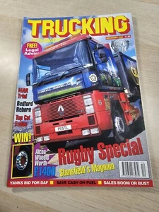 Trucking International Magazine December 1996 Actros In UK Man Bedford  - Picture 1 of 6