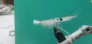 Saltwater Flies EP Grass Shrimp with legs,redfish,Bonefish,Striped Bass,Weakfish - Picture 1 of 4