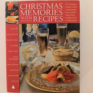 Christmas Memories With Recipes HARDCOVER - Holiday Food from Master Chefs - Imagen 1 de 9