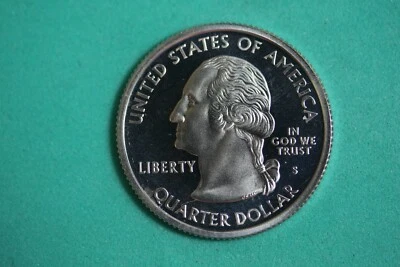 2003 - S PROOF "Maine" Statehood WASHINGTON QUARTER!!  #J21384 - Image 1 of 2