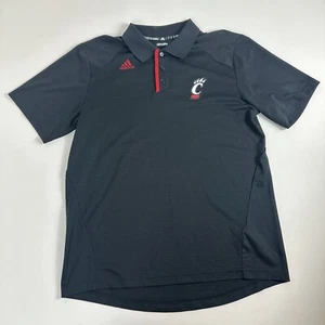 Adidas Cincinnati Bearcats Poloshirt Herren Large NCAA Golf Climalite schwarz - Bild 1 von 9