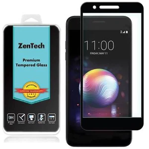 2-PACK FULL COVER Tempered Glass Screen Protector Saver Case Armor For LG K30 - Picture 1 of 8