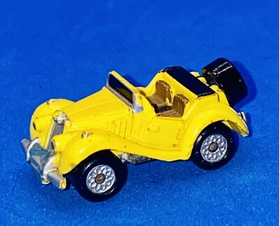 Vintage Micro Machines MG TF Yellow 1986 Galoob - Image 1 of 4